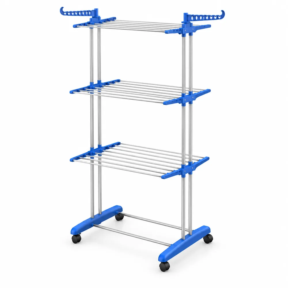 Складна сушарка для білизни Garment Rack With Wheels